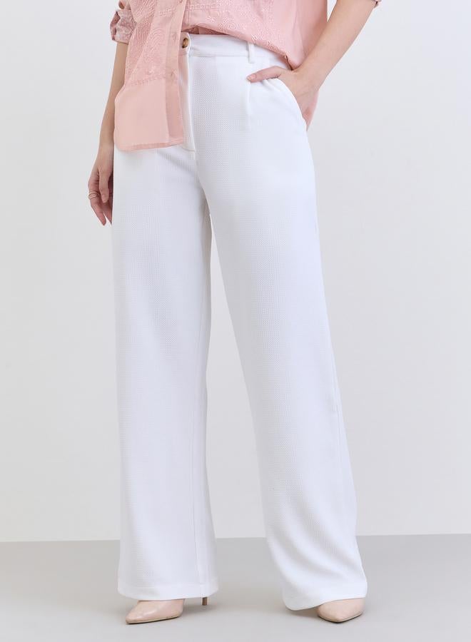 ستايلي بنطال بأرجل واسعة - Image 2