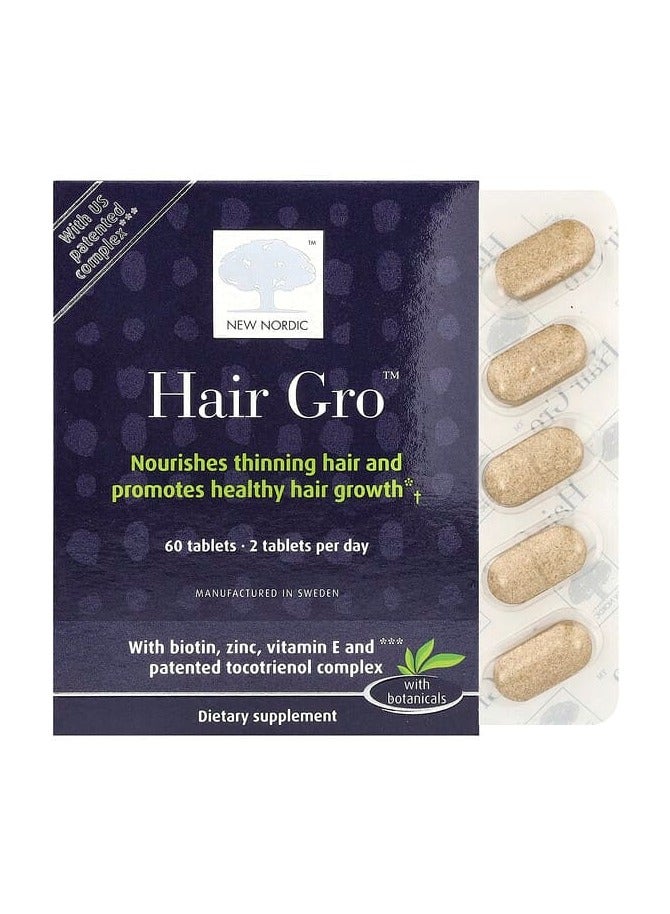 New Nordic Hair Gro™, 60 Tablets