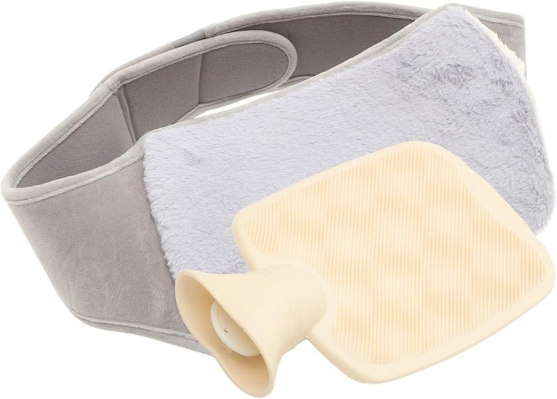 زجاجة ماء ساخن كبيرة السعة ديكور دفء الشتاء مدفئة البطن - Image 2