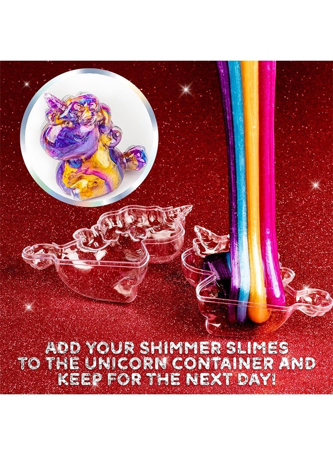 Beauenty Unicorn Slime Set, suitable for making butter slimes, glitter and galaxy slimes, stress relieving toys, suitable for girls and boys aged 6-12 (Unicorn slime) ﻿ - Image 4