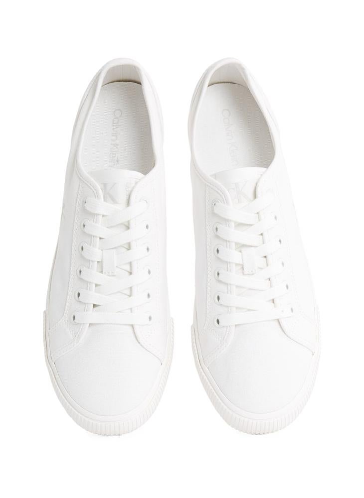 ESSENTIAL VULCANISED CANVAS LOW TRAINERS