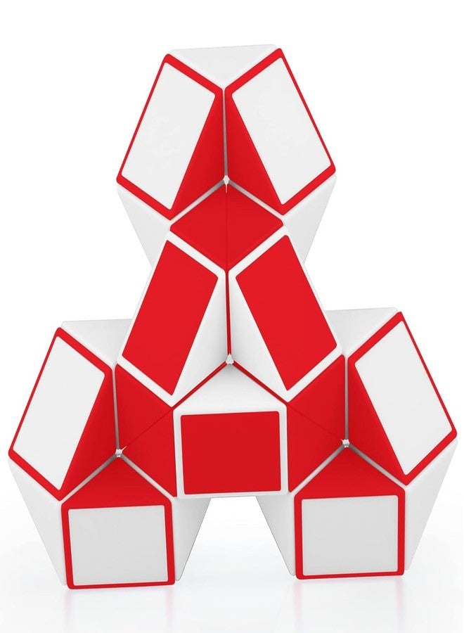 Qwick Click Magic Snake Cube Twisty Puzzle Toys (36 Blocks), for Kids Age 6 Years & Up - Image 1