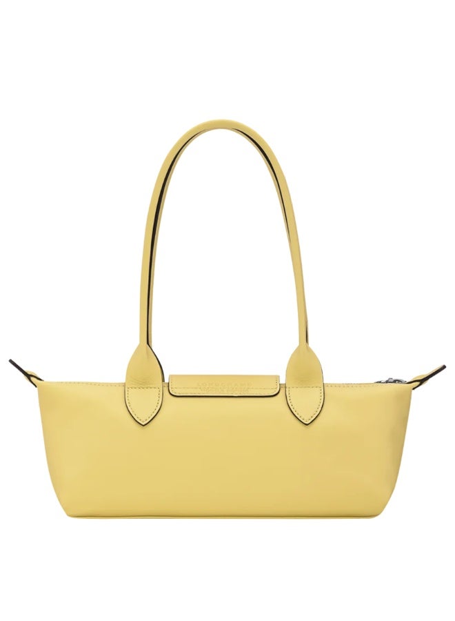 Longchamp Le Pliage Yellow Slim Baguette Underarm Shoulder Tote Bag - Image 3