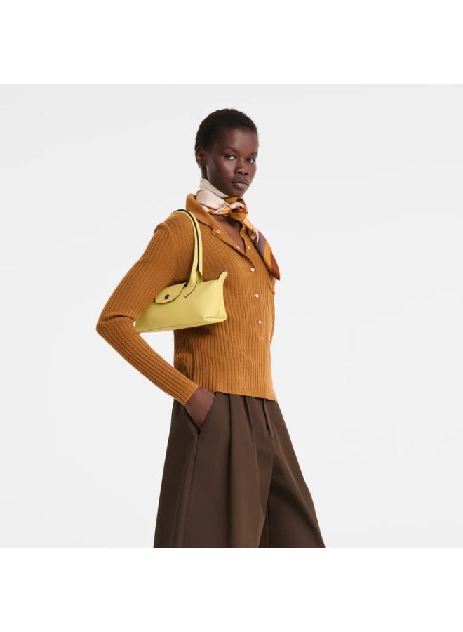 Longchamp Le Pliage Yellow Slim Baguette Underarm Shoulder Tote Bag - Image 5