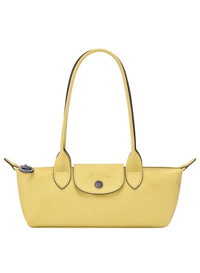 Longchamp Le Pliage Yellow Slim Baguette Underarm Shoulder Tote Bag - Image 1