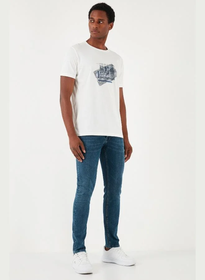 Buratti Stretch Cotton Slim Fit Normal Waist Skinny Leg Jeans Men's JEANS 1131S12NAPOLI