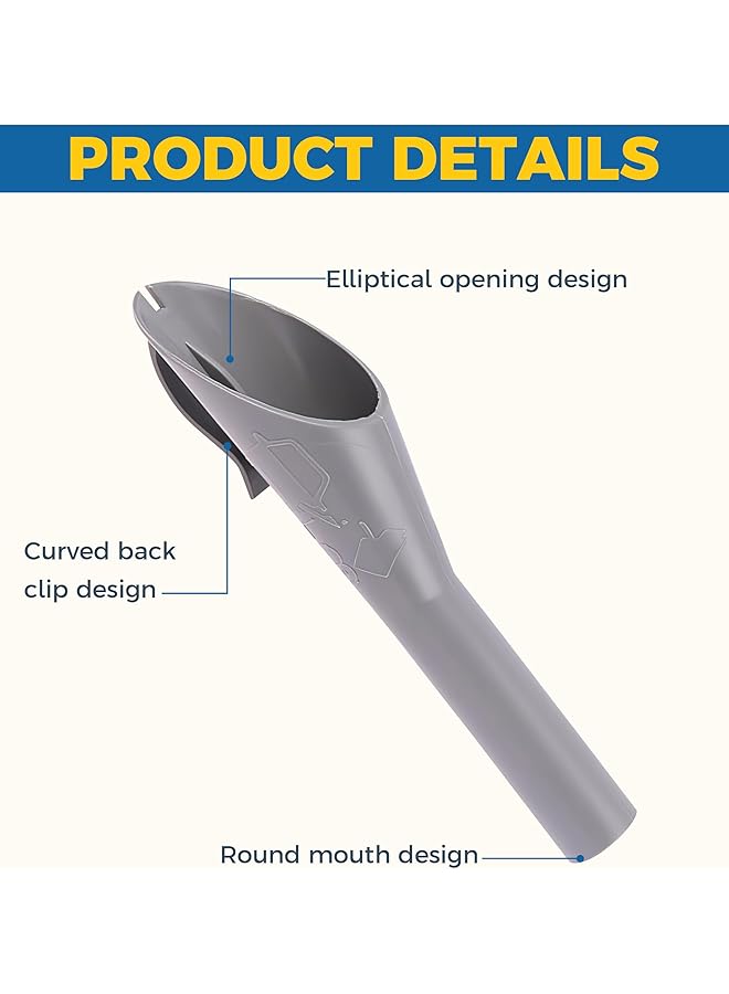 Car Fuel Funnel - Portable Diesel, Universal Plastic Multifunctional Engine Oil Funnel, Compatible With 1782177,1833948,2050651,2094164 - Image 3