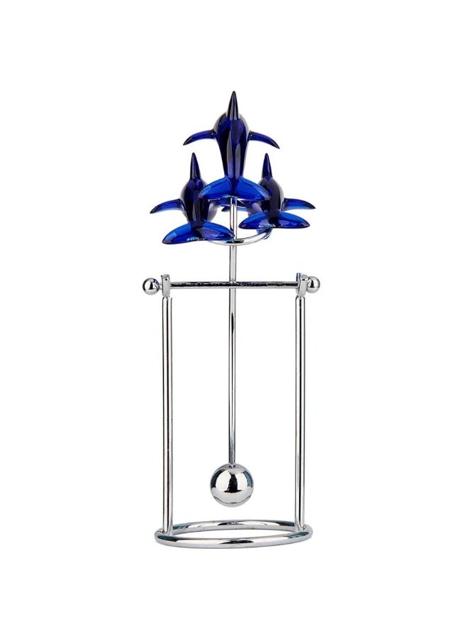 Sunnytech Dolphins Kinetic Art Balancing Decompression Toy Decompressive Science Psychology Home Office Decor Desk Decor Toy WJ124 HL05 Dolphins Toy - Image 5