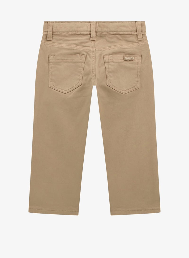 GUESS Kids Sateen Straight Fit Pants - Image 2