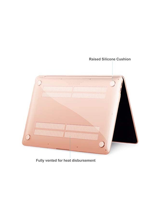 Procases - ProCase MacBook Air 13 Inch Case 2020 2019 2018 Release A2337 M1 A2179 A1932, Hard Case Shell Cover for MacBook Air 13-inch Model A2179 A1932 with Keyboard Skin Cover -Black - Image 1