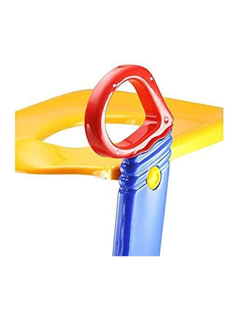 BLOOMING TIME Baby Ladder Toilet Ladder Chair Toilet Trainer Potty Toilet Seat Step up toddler Toilet Training Step Stool for Girls and Boys  - Image 5