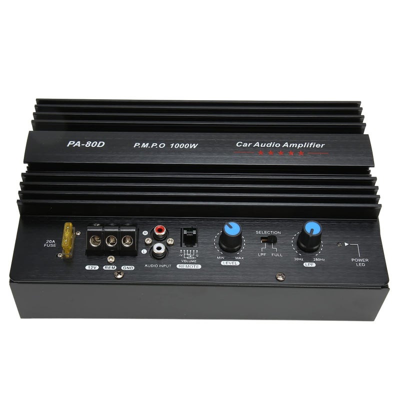 80D Car Power Amplifier Board 1000W High Power Subwoofer Plate Amplifier 12V - Image 2