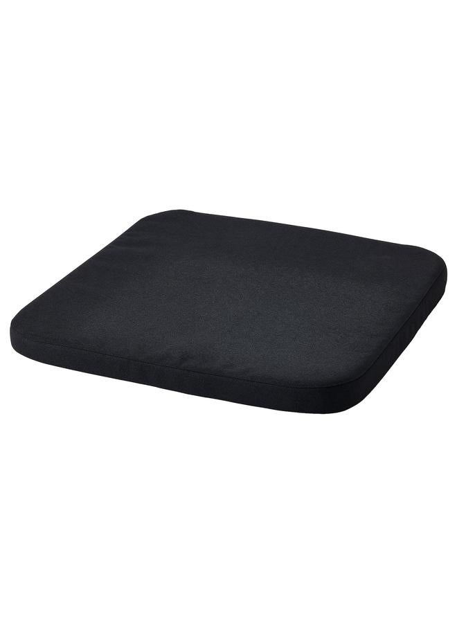 Zaboon Chair Pad, Black, 36X36X2.5 Cm - Image 1
