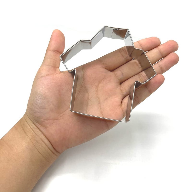 LILIAO LILIAO Dad's Shirt/Sports Jersey Cookie Cutters  3.7""  Stainless Steel  - Image 5