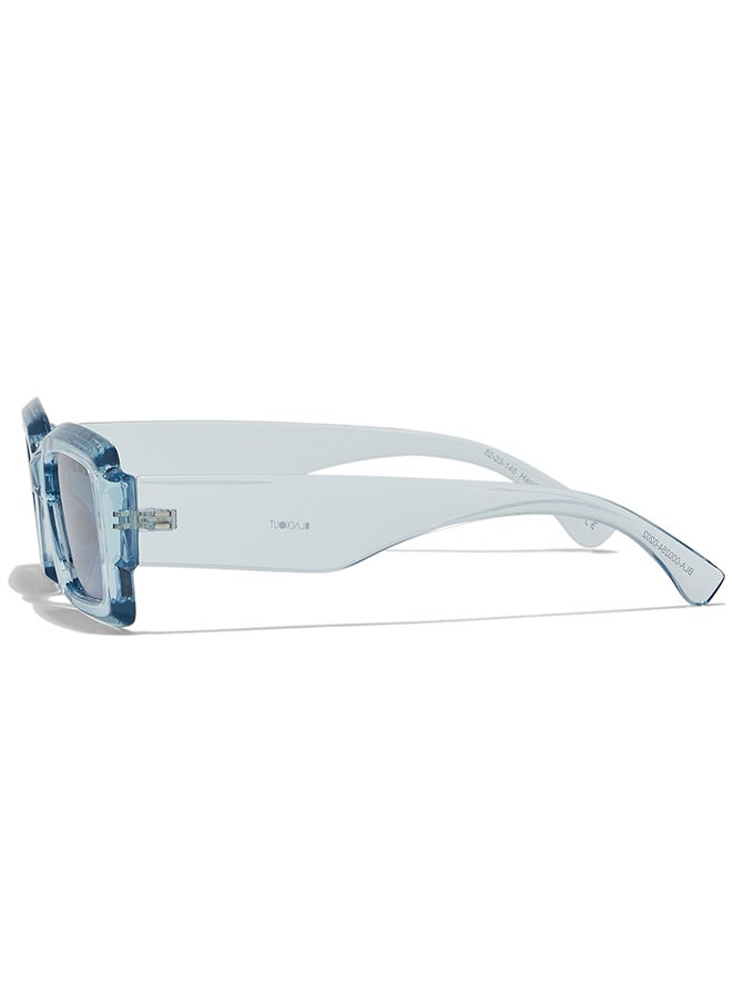 Blackout BlackOut ZEN Women's Rectangle Sunglasses with UV400 Protection - Blue  - Image 2
