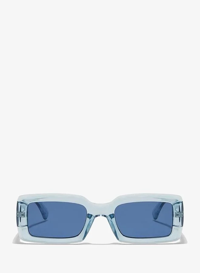 Blackout BlackOut ZEN Women's Rectangle Sunglasses with UV400 Protection - Blue