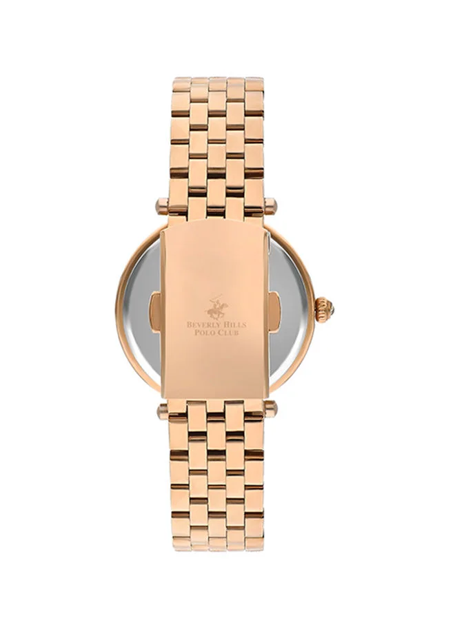 BEVERLY HILLS POLO CLUB Women's Analog Silver Dial Watch - BP3335X.430