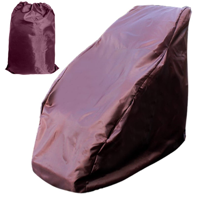 TONINT Massage Chair Cover Protector FittedFull Body shiatsu Single Recliner Chair Waterproof dustproof Cover Beige Sofa Covers with ZipperCover SheetCover ReplacementArmchair slipcovers