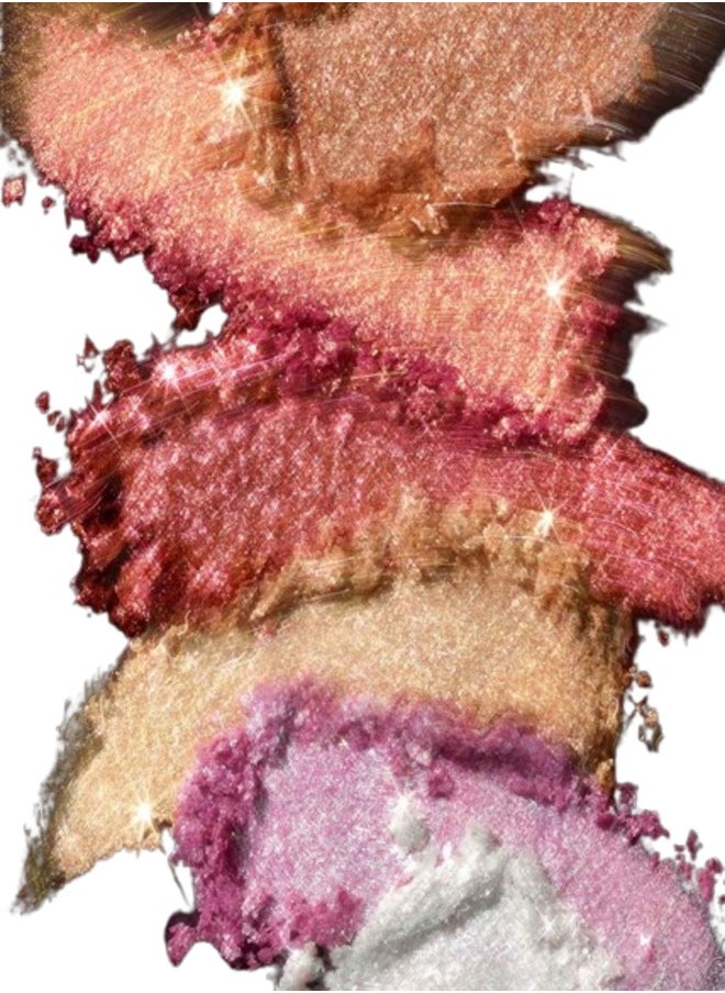Too FacedCosmetics - TOO FACED Disco Crush High Shine Glitter Eye Shadow + Face Sparkle Heart Eyes - Shifting Warm Rose Gold Sparkle 1.5g - Image 1