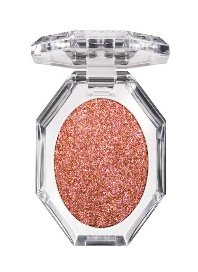 Too FacedCosmetics - TOO FACED Disco Crush High Shine Glitter Eye Shadow + Face Sparkle Heart Eyes - Shifting Warm Rose Gold Sparkle 1.5g - Image 1