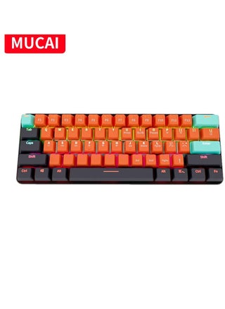 MUCAI MKA610 USB Mini Mechanical Gaming Wired Keyboard Red Switch 61 Key Gamer for Computer PC Laptop Detachable Cable - pzsku/Z126E7BDC2FDCB4F07E50Z/45/_/1710942642/5b8cb8ce-0ad5-4f40-929d-407312f8f1a8