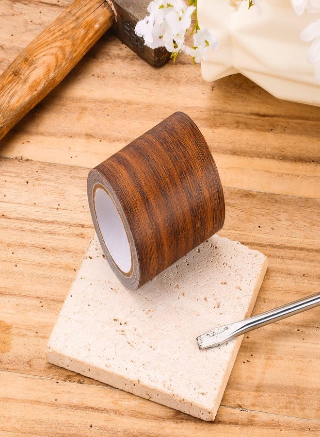 AIEX 1pc Wood Grain Repair Tape, 2.24x180inch Adhesive Wood Grain Repair Patch for Tables, Chairs, Baseboards, Doors (Dark Brown) - Image 5