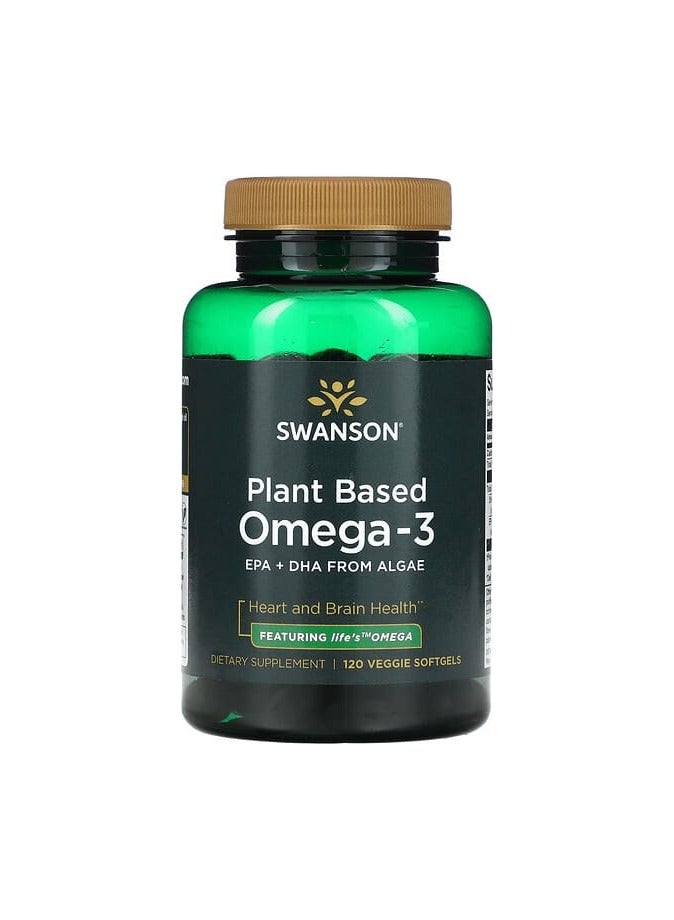 Plant Based Omega-3, 120 Veggie Capsules