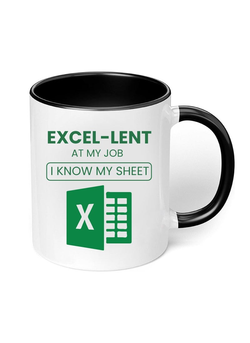 PRINTSHOP4ME Excel Cheat Sheet Printed Coffee Mug-Accountant Gift For Employees-Excel Mug-Group Excel Shortcut Coffee Mug-Birthday Gifts For Coworkers-Colleagues-Friends And Family  - Image 5
