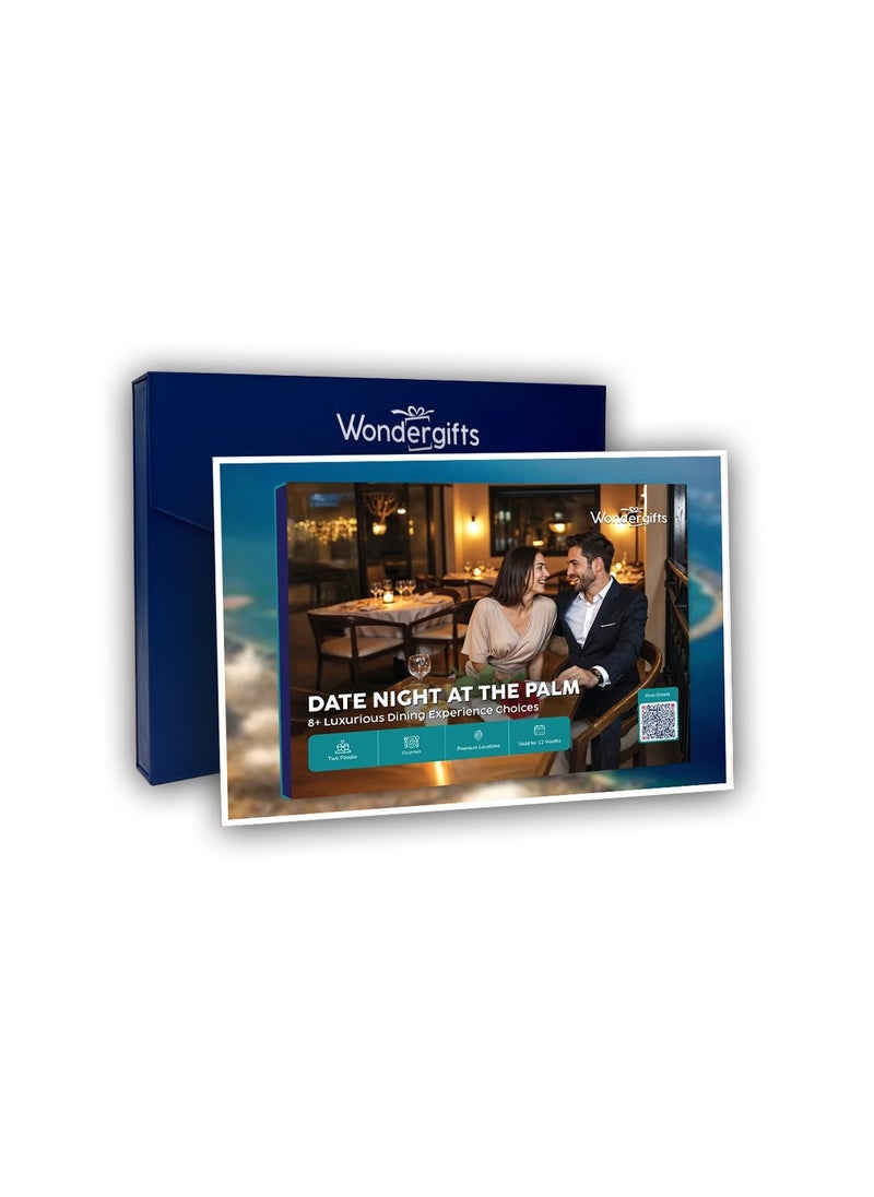 Wondergifts Date Night at The Palm Gift Box: 10+ Luxurious Dining Experience Choices for Two  - Image 1