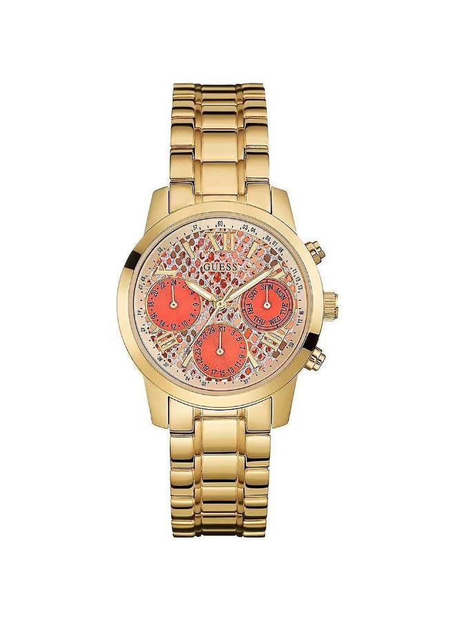GUESS Women's Stainless Steel Chronograph Watch Guess w0448l7 - Image 1