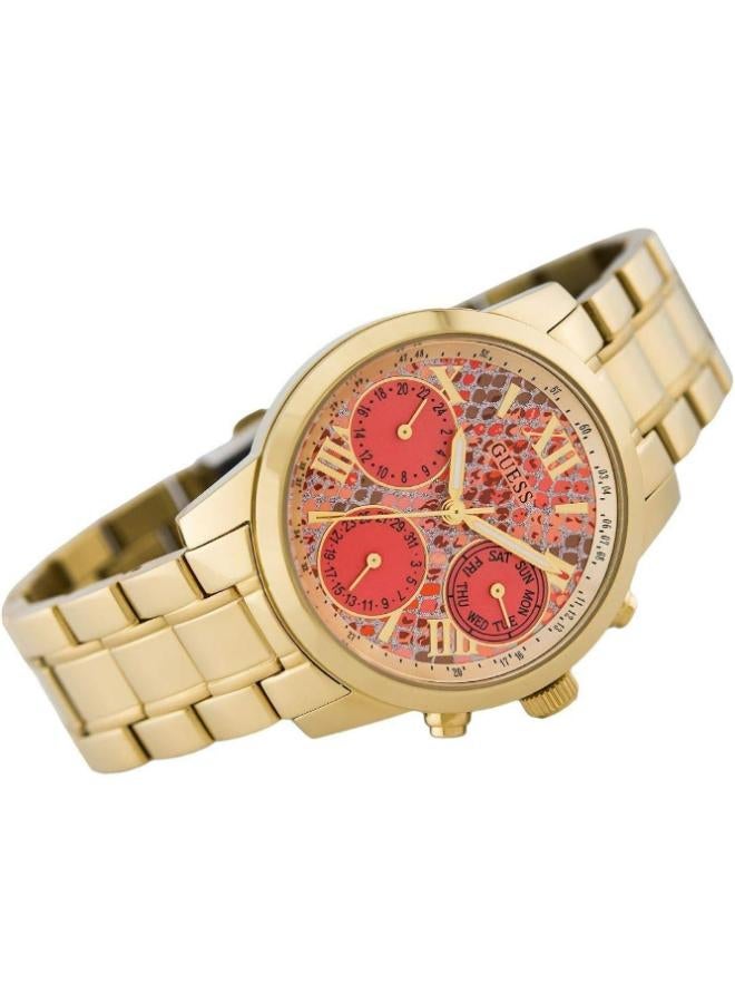 GUESS Women's Stainless Steel Chronograph Watch Guess w0448l7 - Image 2