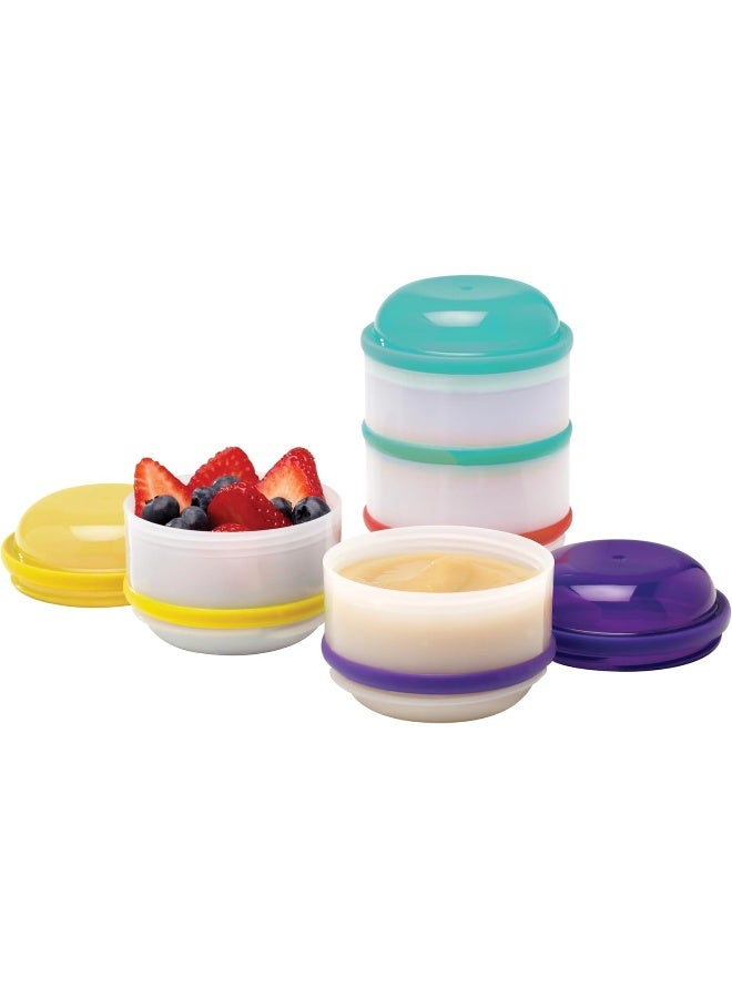 Dr. Brown’s Snack-A-Pillar Snack And Dipping Cup, Pack of 4 - Image 2