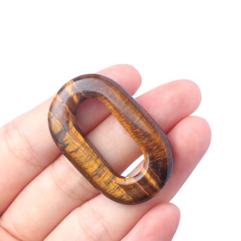Zotoone 4pcs Natural Stone Pendants Circular Shape Exquisite Specfic Mixed Agate Crystal Stone Charms for Jewelry Making Necklace - Image 3