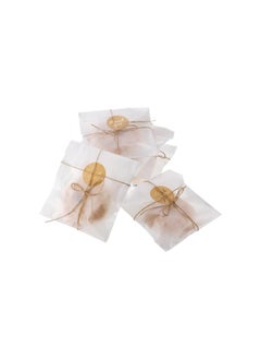 100 Pieces Glassine Wax Paper Bag Cookie Bags Gourmet Bags, 100 Pieces Thank You Label Stickers and 263 Feet Jute Rope for Party Favors, Candy Cookie Chocolate