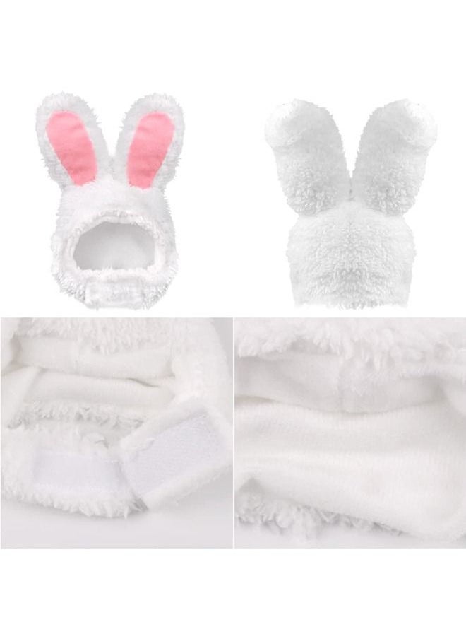 Neostyle Neostyle Cute Party Costume Headwear for Small Kitten White Rabbit  - Image 4
