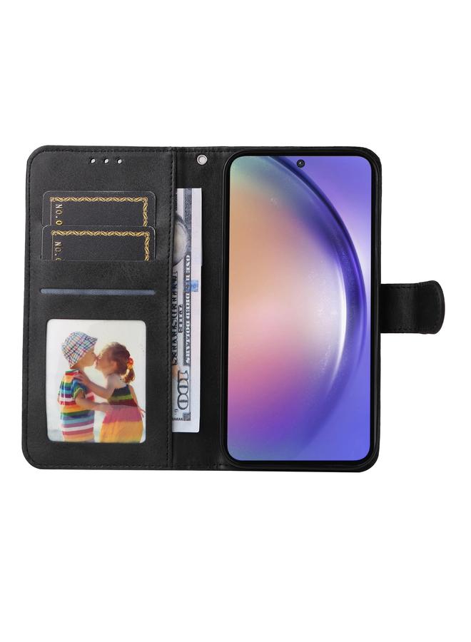 S-TOP Case For Samsung Galaxy A55 Classic Calf Texture Flip Leather Phone Case - Image 4