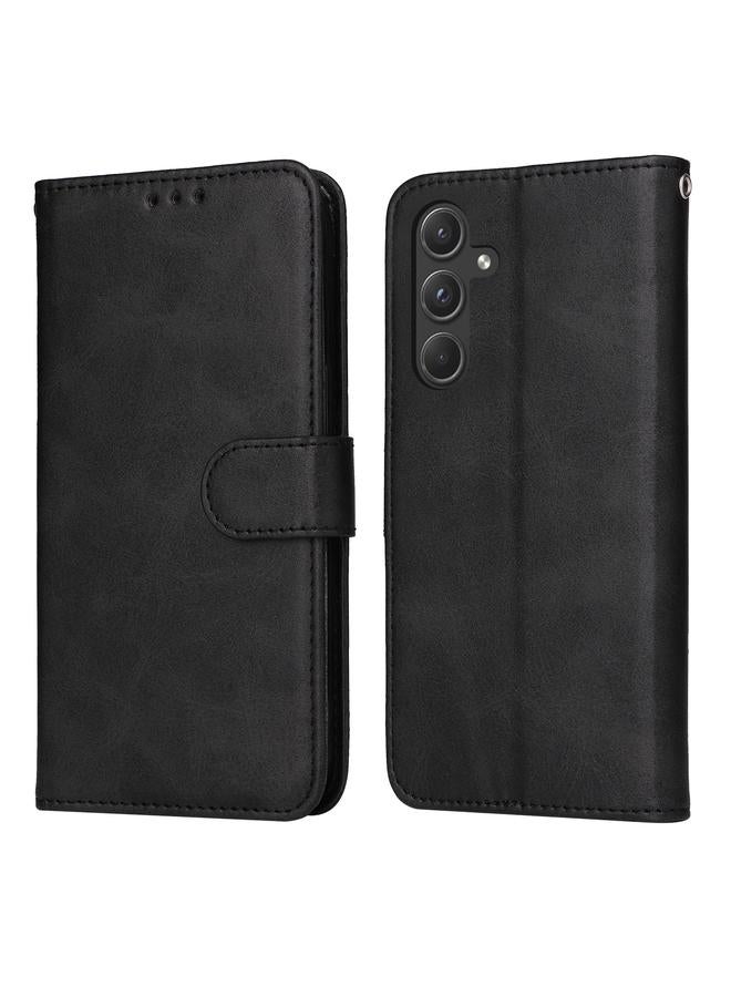 S-TOP Case For Samsung Galaxy A55 Classic Calf Texture Flip Leather Phone Case - Image 1
