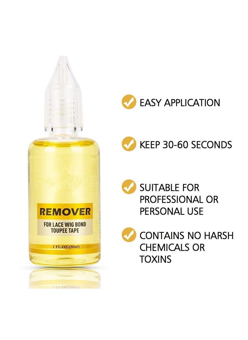 Generic - Wig Glue 38ml Waterproof Lace Front Wig Glue with Wig Glue Remover 30ml - Image 1