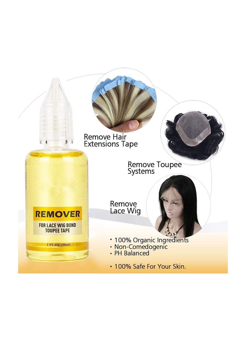 Generic - Wig Glue 38ml Waterproof Lace Front Wig Glue with Wig Glue Remover 30ml - Image 1