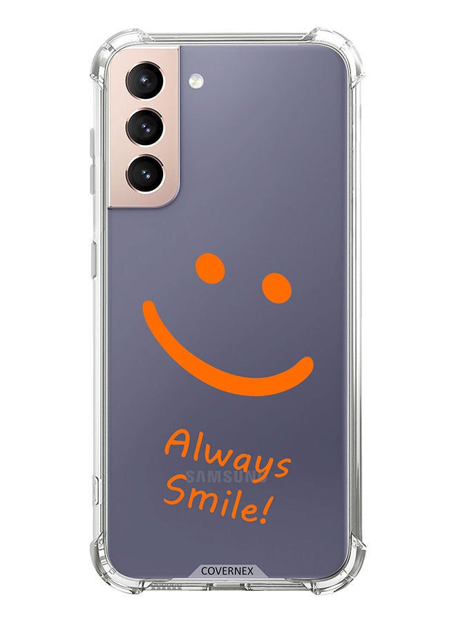 Covernex Shockproof Protective Case Cover For Samsung Galaxy S21 Always Smile - Image 1