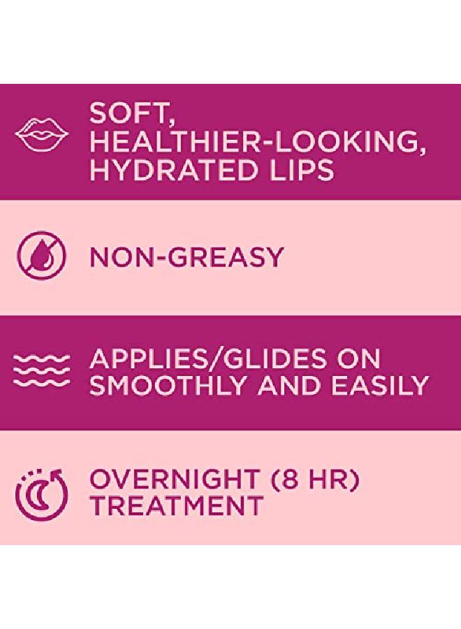 Burt's Bees Overnight Intensive Lip Treatment Moisturizing Lip Care Passionfruit & Chamomile 100% Natural 0.25 Ounce - Image 4