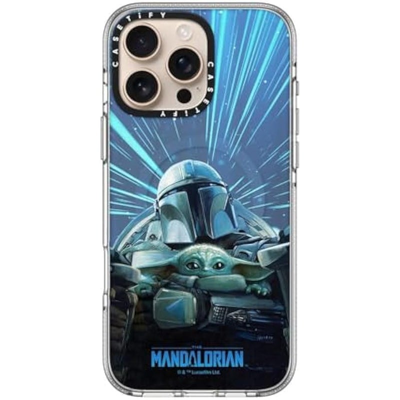 Casetify Clear iPhone 16 Pro Max Case 【Mandalorian Co-Lab/Not Yellowing / 6.6ft Drop Protection/Compatible with Magsafe】 - You Ready for an Adventure Case - Clear - Image 4