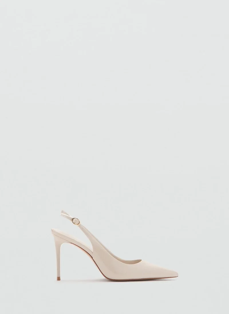 MANGO Patent leather heel shoes
