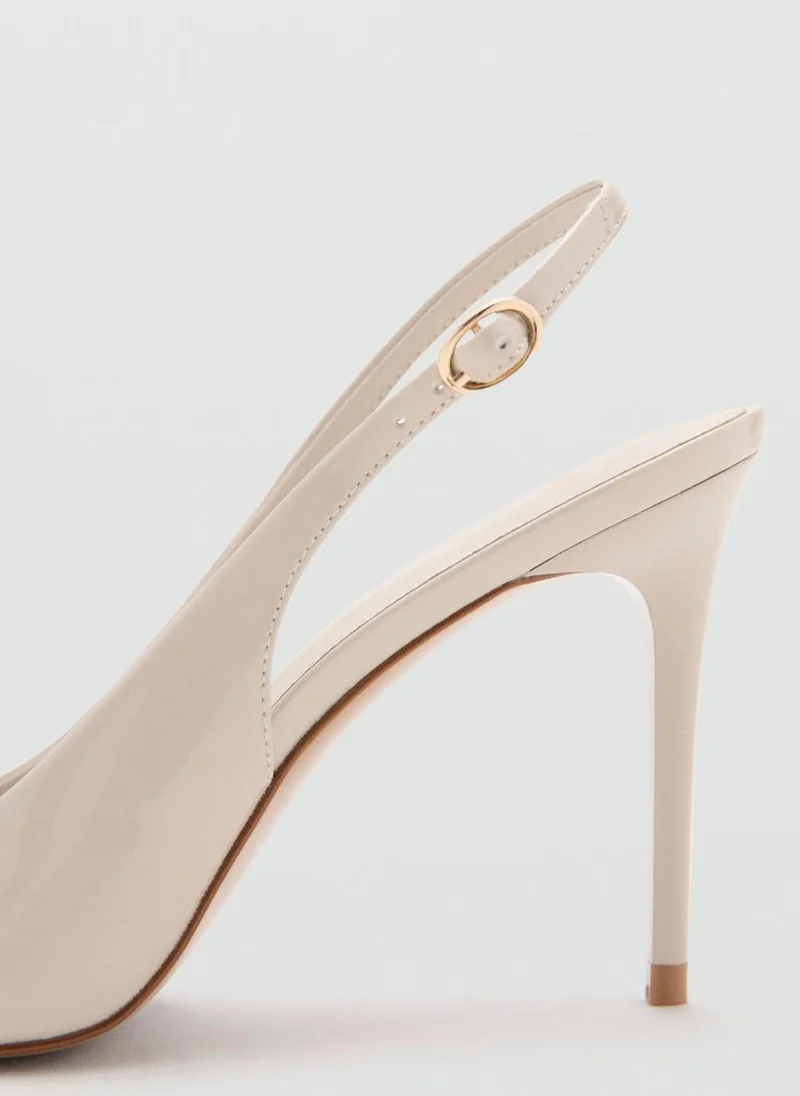 MANGO  Patent leather heel shoes for Women | Best Price UAE