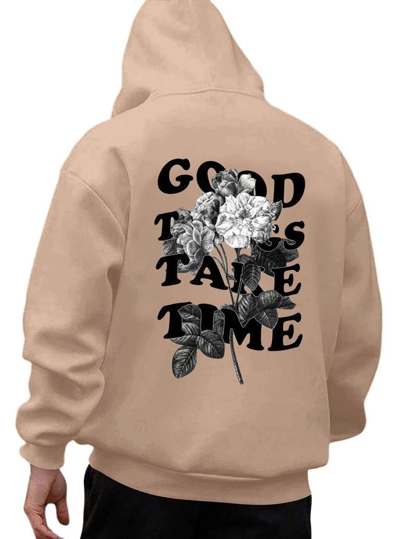 KUYING New Oversized Loose Hooded Sweatshirt  - Image 1