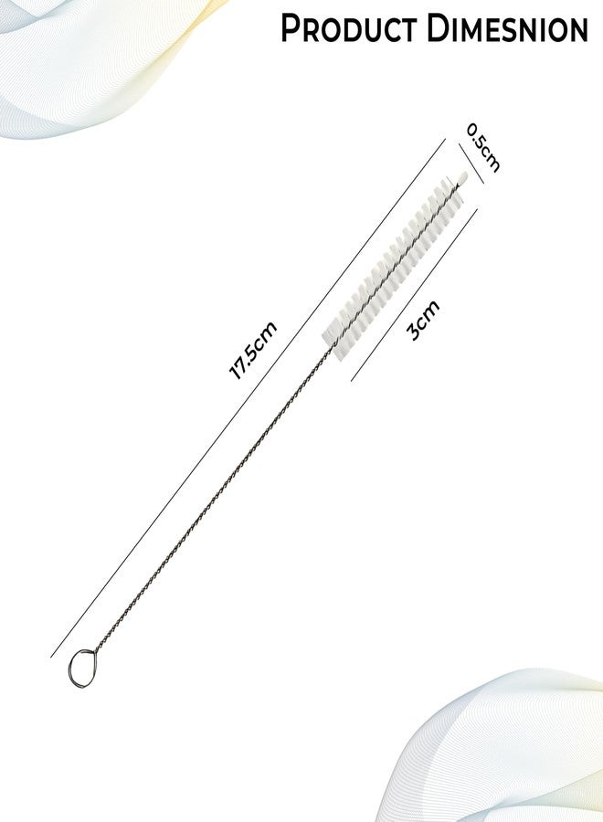 Bembika Nylon Bristle with 360 Rotation Long Safe and Compact Cleaning Sipper Cleeaning for Babies (Pack of 4) - Image 3