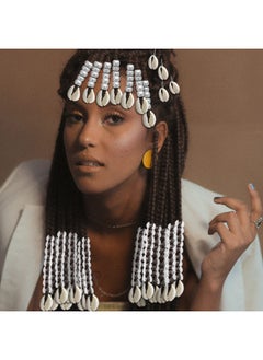 RechicGu 454 Pcs Locs Hair Braids Jewelry Dreadlock Goddess Clear Beads Dreadlocks Accessories Loc Beard Tube Beads African Decoration (Silver)  - Image 3
