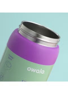 Owala FreeSip Insulated Stainless Steel Water Bottle with Straw for Sports and Travel, BPA-Free, 24-Ounce, Green  - Image 2