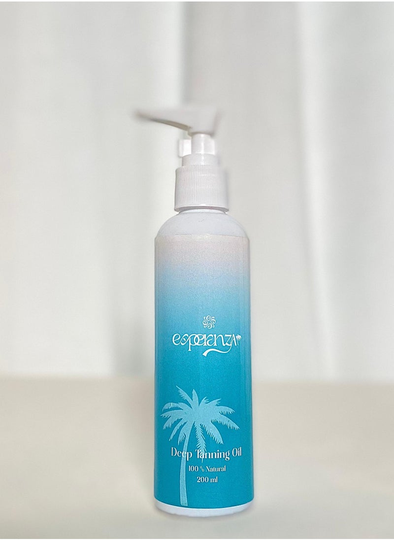 esperanza Esperanza -  Coffee extract Deep Tanning Oil - 200 ml - 100% natural 