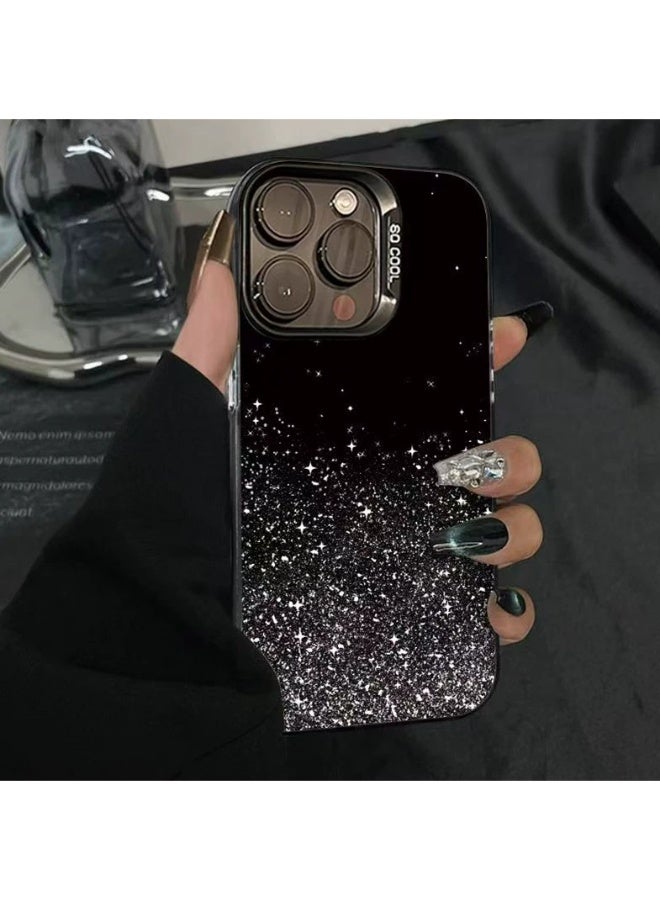 Glitter Starry iPhone 16 Pro Max Case – Sparkling Starlight Design, Shockproof, Anti-Scratch, Drop Protection, Anti-Fingerprint - Image 1